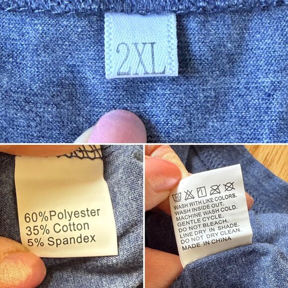 Floral Inspirational Graphic T Shirt Size 2XL You Are Enough Positive Word Art - Picture 6 of 8